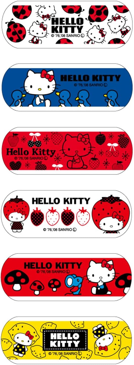 NICHIBAN Careleaves Hello Kitty Band Aids Japan Waterproof First Aid Jr